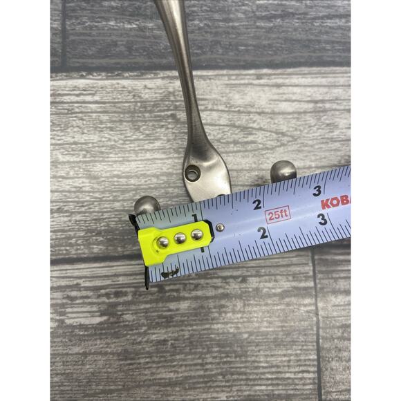 Brainerd B42306J-SN-C Hook with Three Prongs, Satin Nickel Lot Of 4 {87} - Picture 3 of 8